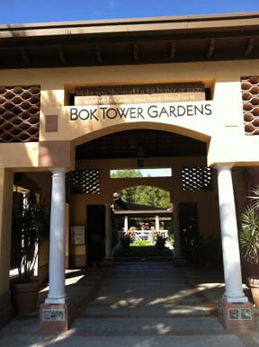 Entrance to Bok Tower Gardens