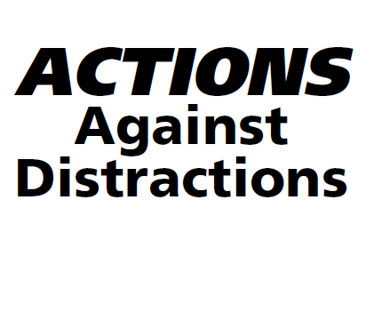 What I’ve Read Lately: ACTIONS Against Distractions