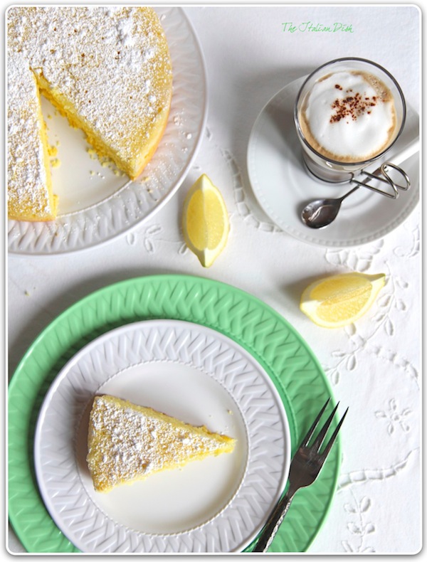 Inspired by my visit to Capri: Lemon cake