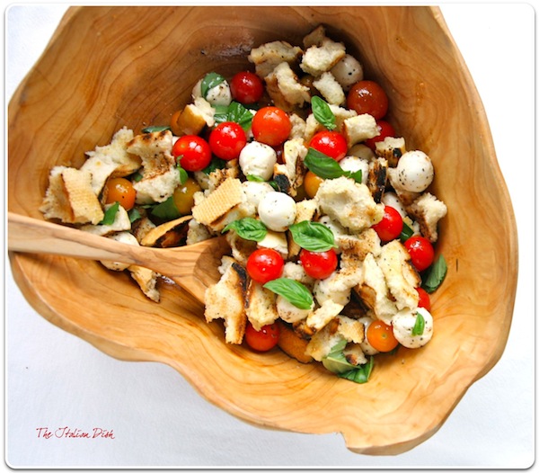 Summer bounty: Grilled panzanella salad